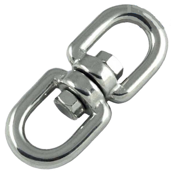 Stainless Steel Double Eye And Eye Swivel High Polished European Type