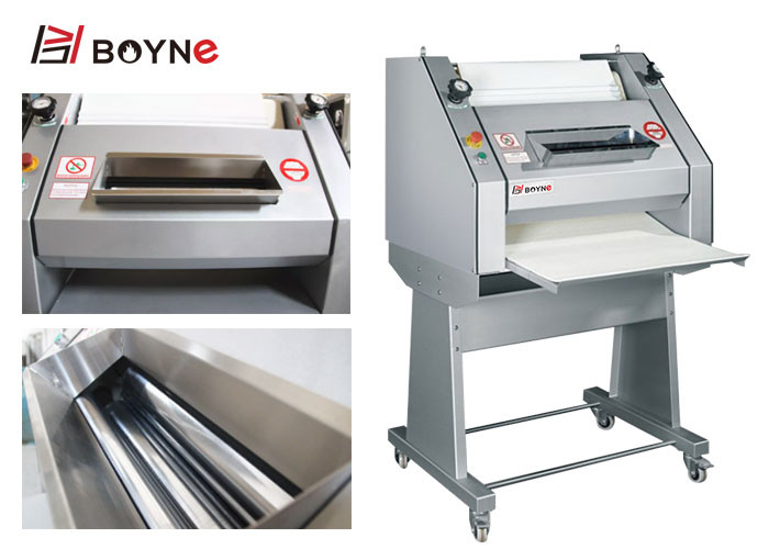 Stainless Steel French Bread Machine Baguette Roll Moulder for Bakery with 730mm belt width