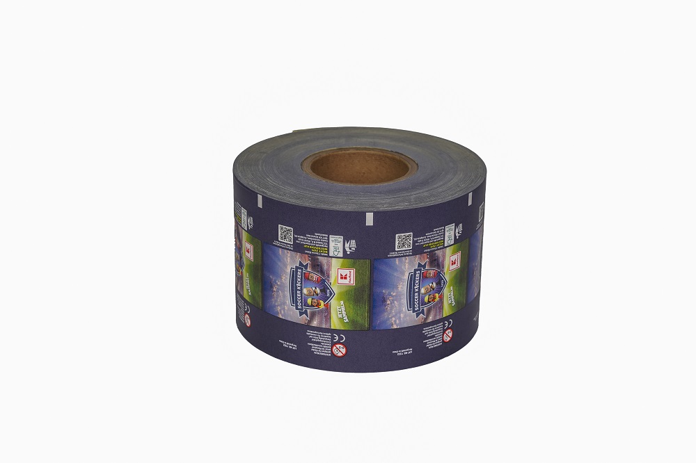 Custom Potato Chips Packaging PE Lay Flat Aluminum Mylar Nylon Label PVC Shrink OPP Laminating 35mm Film Roll