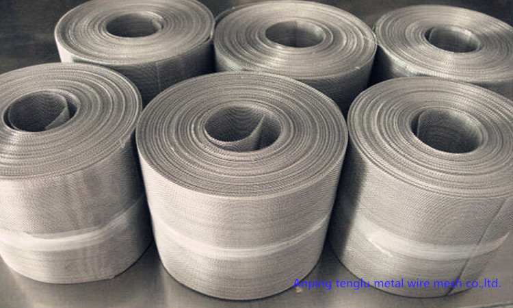 Stainless Steel Twill Dutch Weave Wire Cloth Mesh 72×15 120×16 Corrosion Resistant