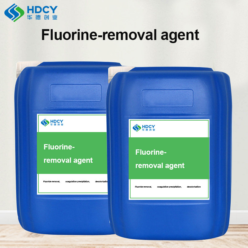 Defluorination Agent for Wastewater Treatment Adsorbed Charge to Reduce Fluoride Ions
