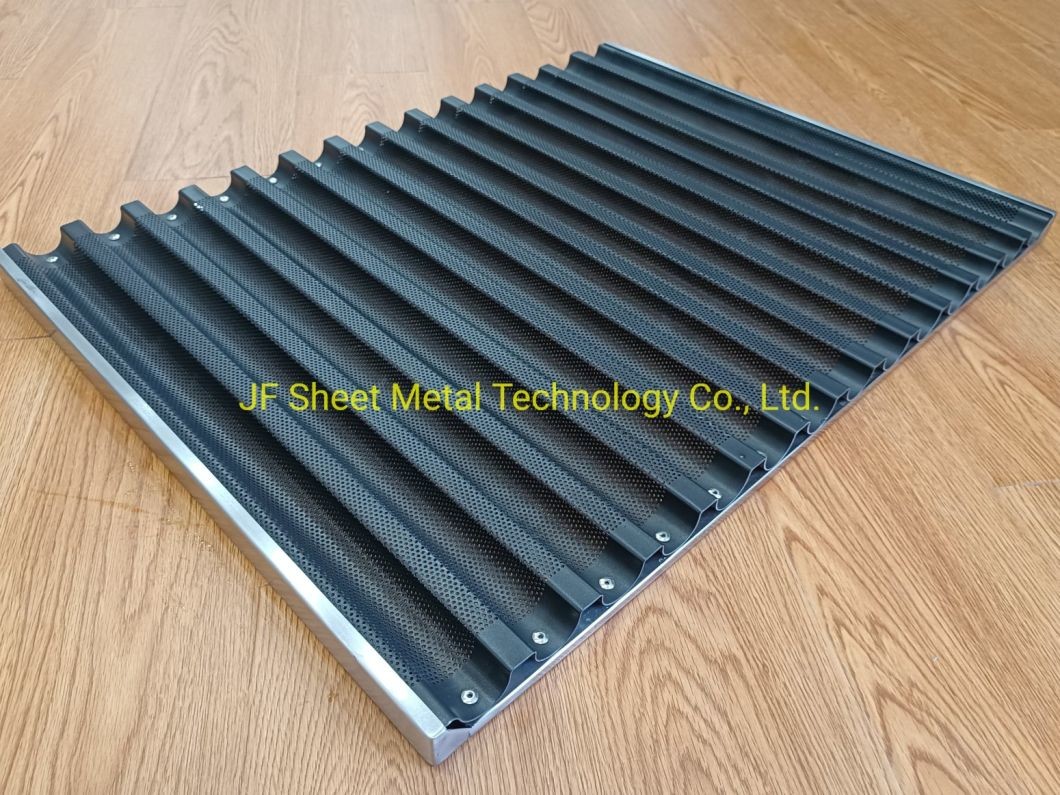14 Moldes PARA Pan Frances Aluminum Baguette Baking Tray French Bread Tray