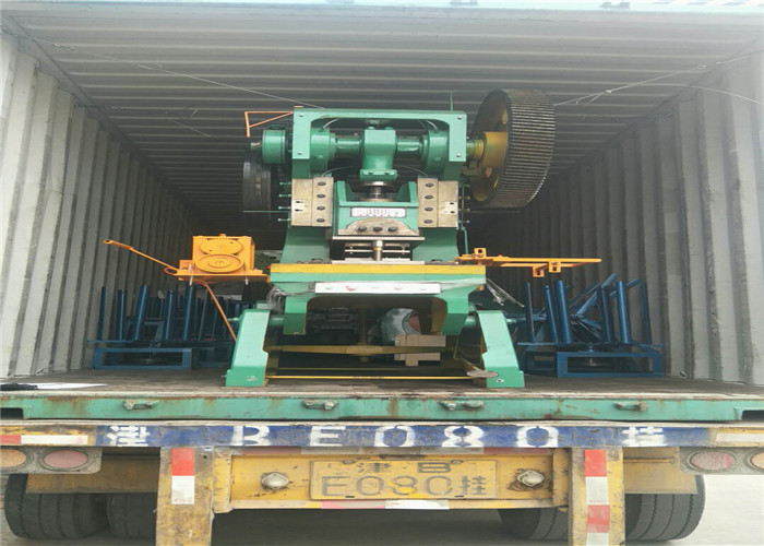 Coil Fencing Concertina Wire Making Machine Strip Thickness 0.3-0.6mm 850-1350m/ Hour