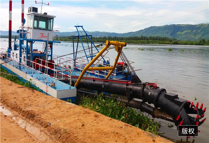 6000CBM/H Gold Suction Dredge Waterway Deepening Dredger Ship River Cleaning