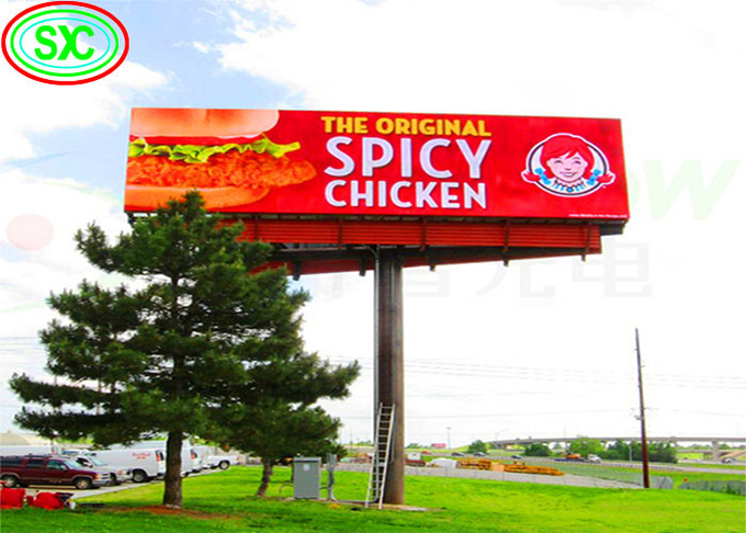 P3.91 Outdoor Billboard 5000 Nits Brightness 500*500mm 1R1G1B