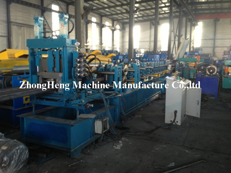 Automatic Cutting C Channel Roll Forming Machine With Non Change Shearing Device