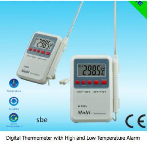 Buy cheap White 0.2F H-9283 Room Thermometer With Alarm product