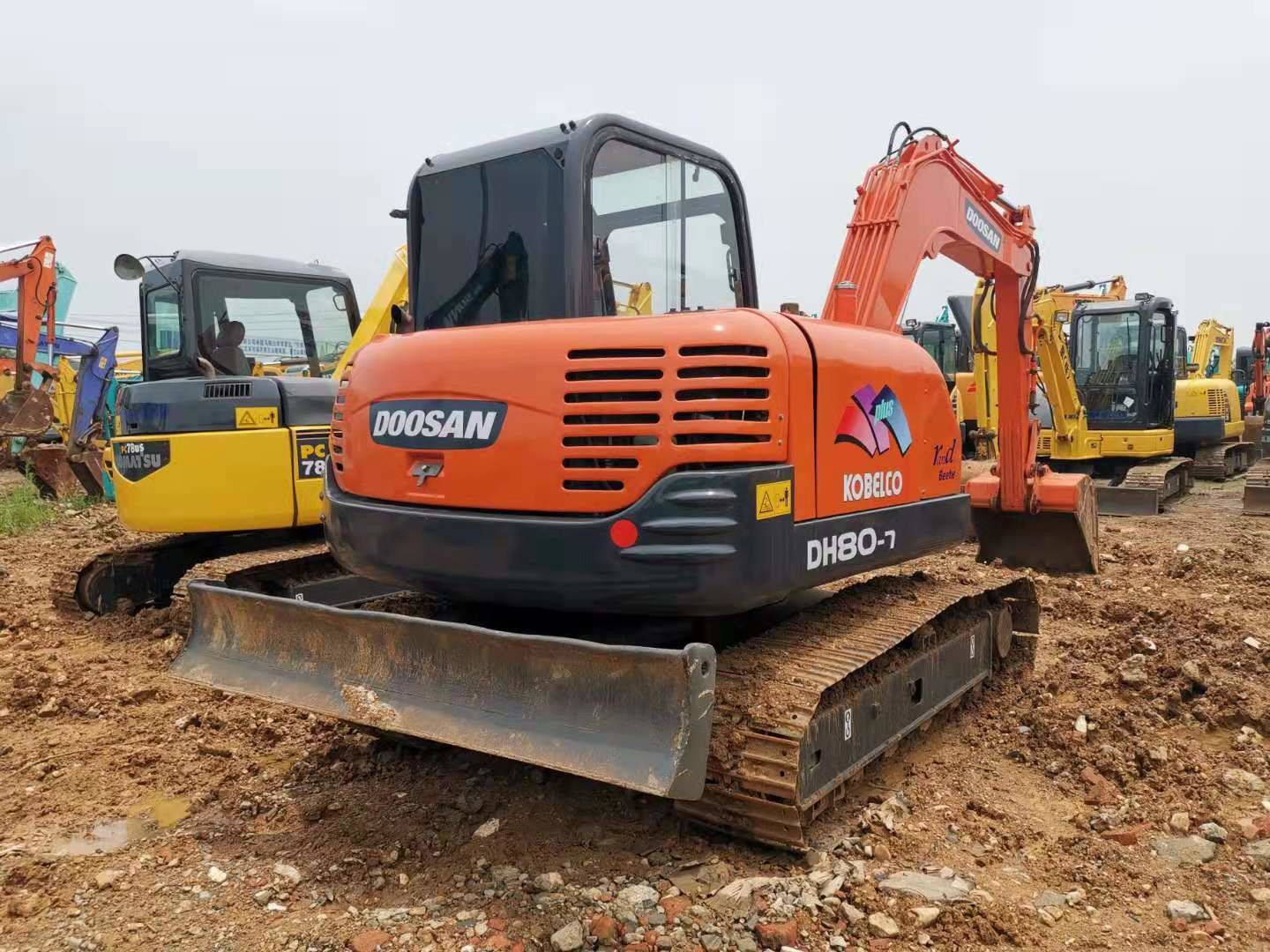Construction Machinery 8T DH80-7 Used Doosan Excavator