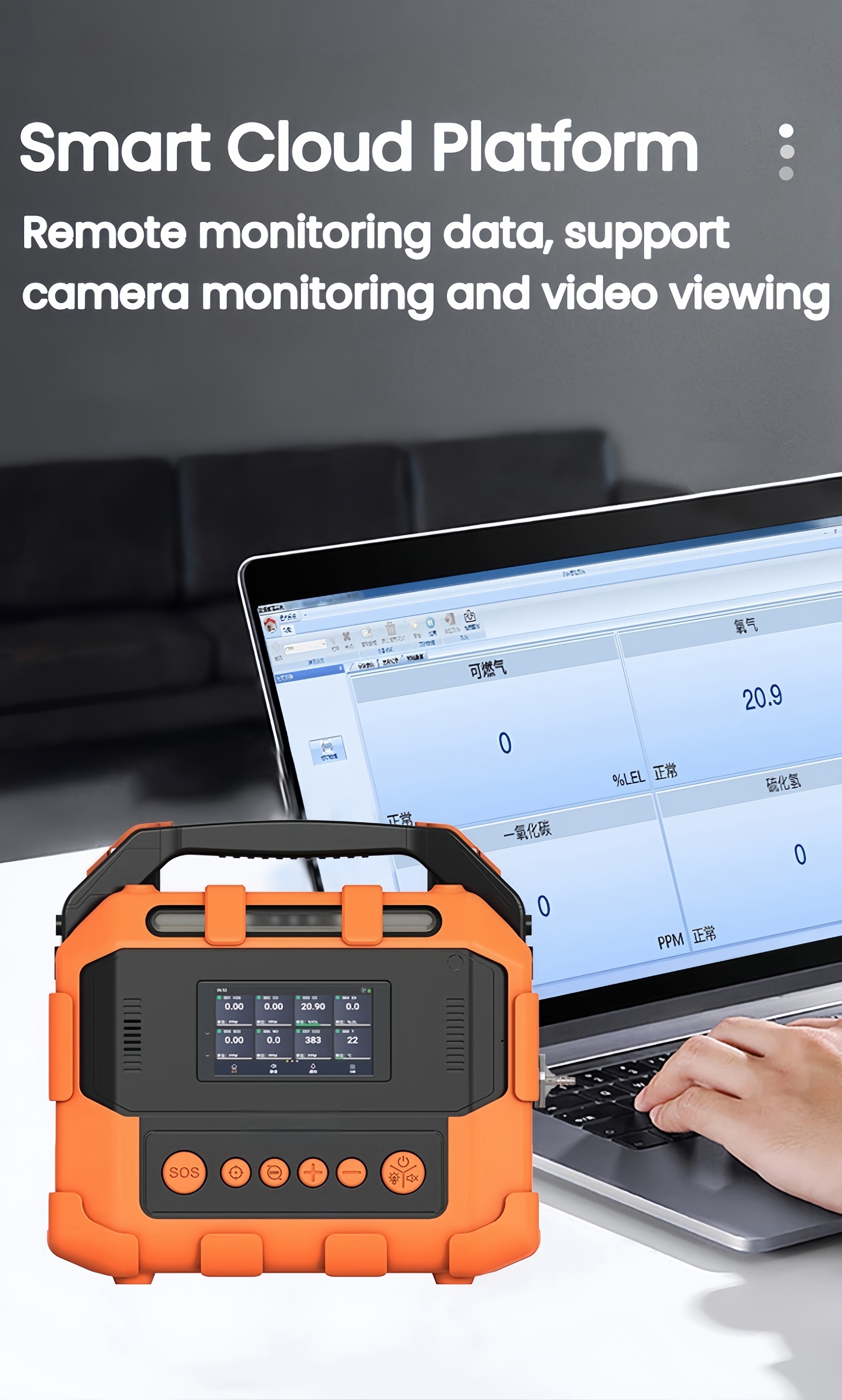 Ptm600-S Portable Intelligent Gas Analyzer For Multi Gas Detection