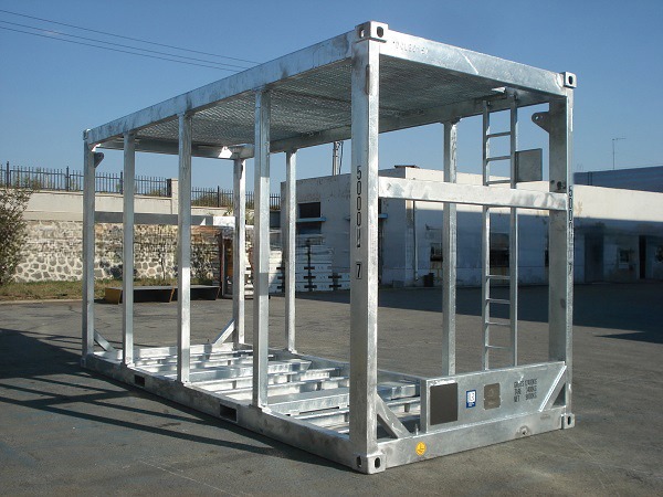 10ft DNV 2.7-1 Offshore Container Equipment Lifting Frame Skid Made to Order with Internal Dimensions 2700 x 2000 x 1900 mm