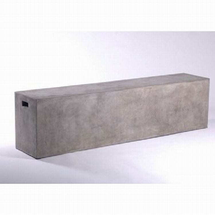 China Foshan City Concrete Patio Side Table for Outdoor Decor Concrete Table Sets Bench