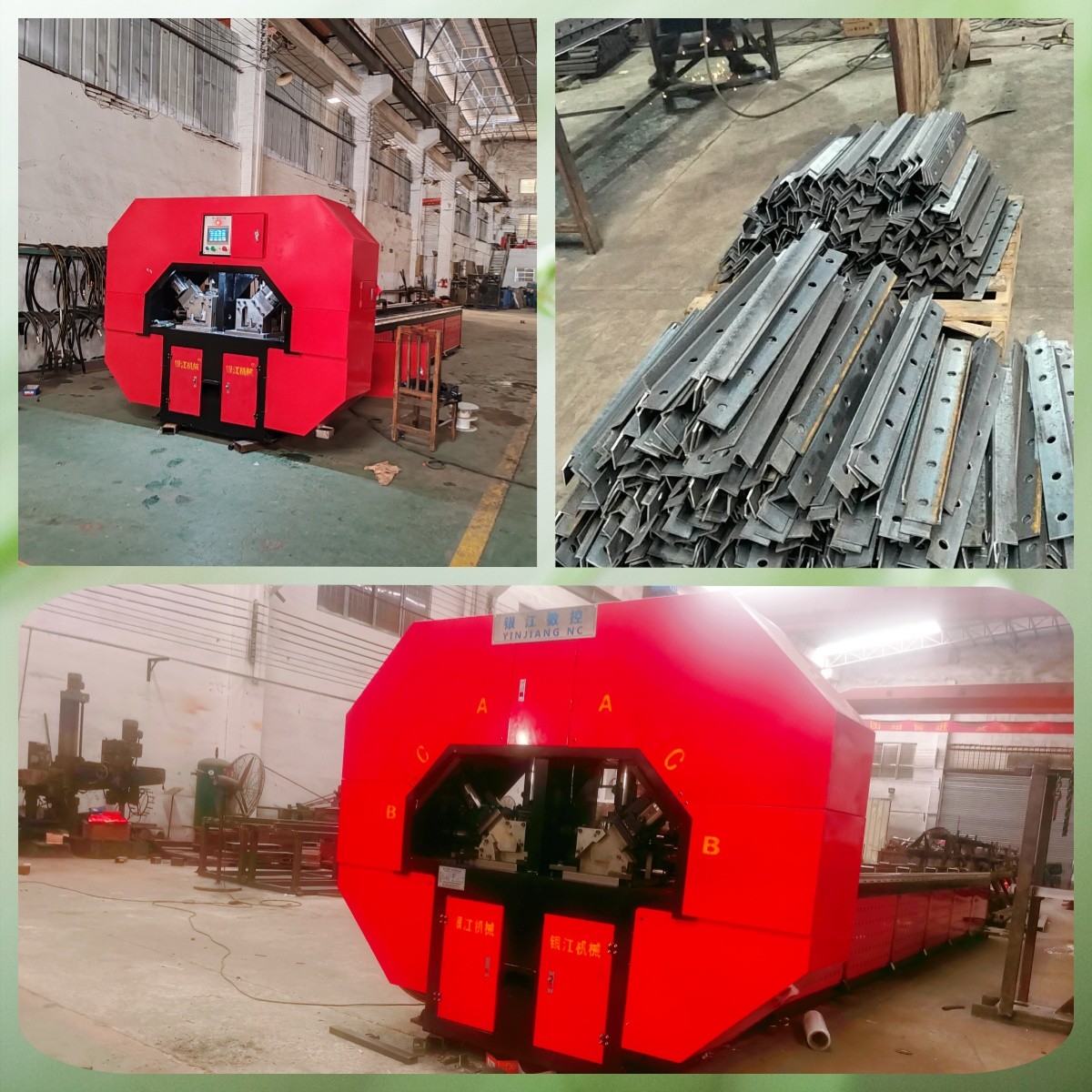 Power Tower Angle Steel Punch And Shear Machine For 50Hz Frequency 380V 3500kg