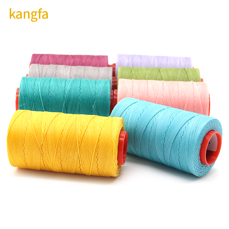 Heavy Duty Waxed Thread 420D/3 Yarn Count for Smooth and Durable Patchwork Sewing