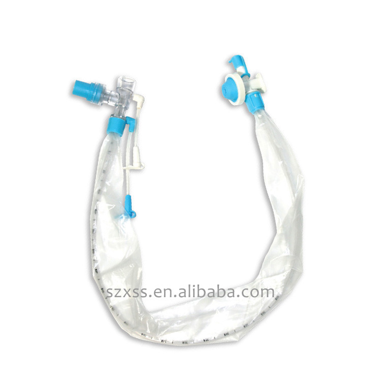 Respiratory Closed Sputum Suction Catheters Y Connector Medical Disposable