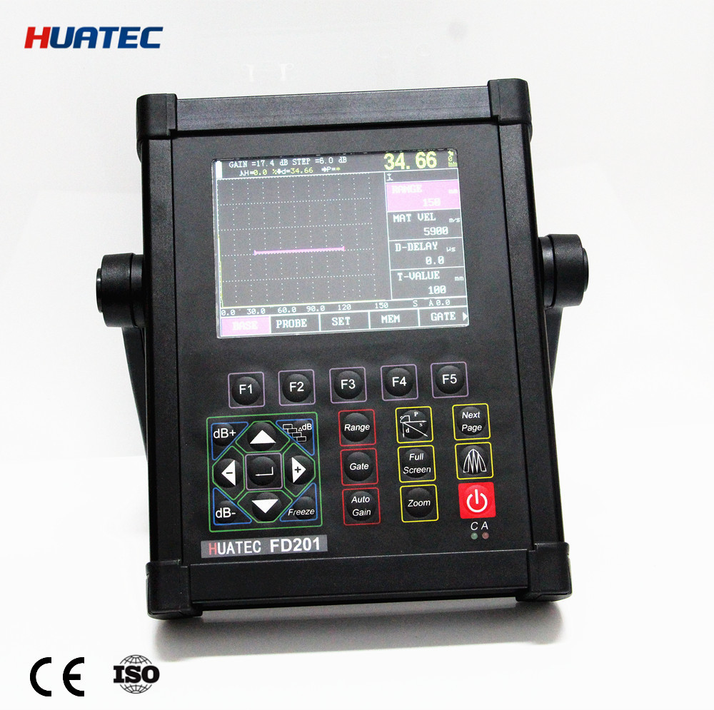 Bnc Port Portable Ultrasonic Flaw Detector 240 × 180 × 50mm With Aws Function