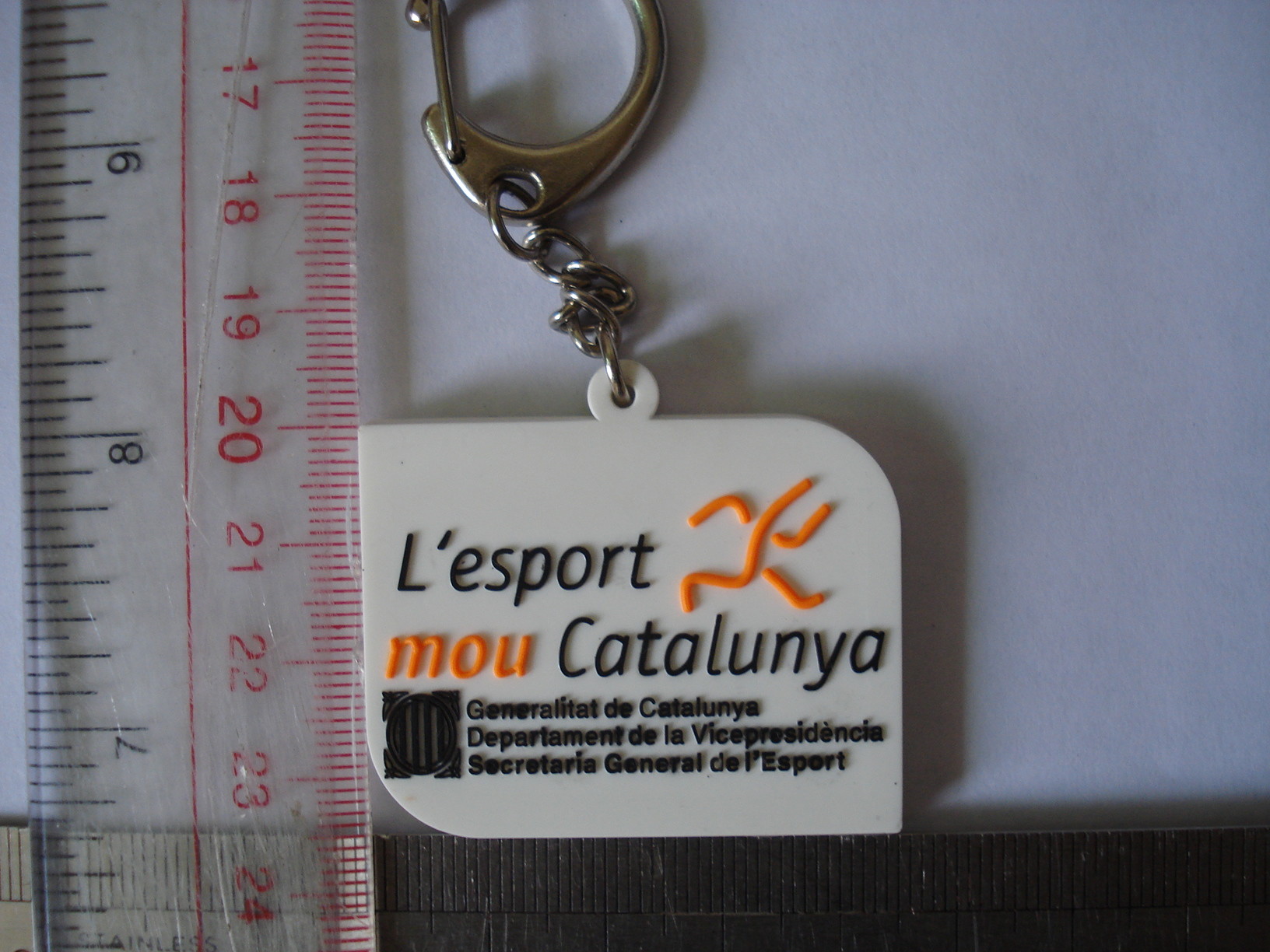 Reusable Logo Printed Custom PVC Keychains For Promotion Gifts