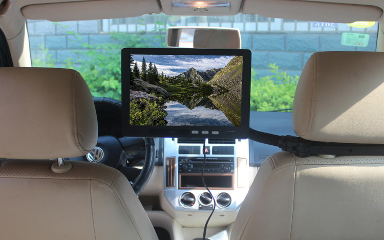 10 Inch Taxi Interactive Advertising Screen With Content Management System