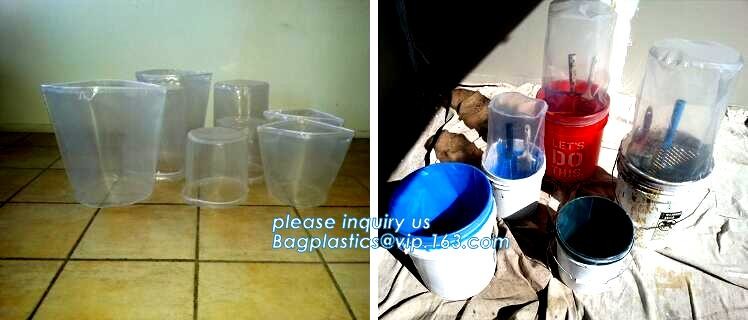 Heavy Duty Waste Bags , Heavy Duty Resealable Poly Bags Pot Liners