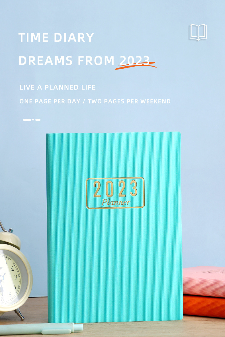 Custom Artifical PU Leather Note Book Diary Book Stationary Notebook at for Gift