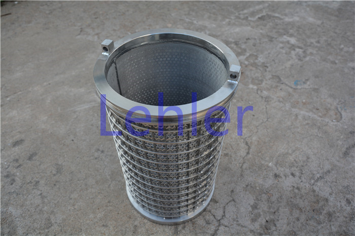 800 Mesh Pressure Wedge Screen Filter Pulp And Paper Industry