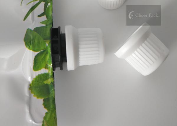 Quality 15 Mm Plastic Twist Spout Cap PE Material For Hand Soap Pouch , OEM ODM Service for sale
