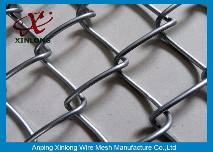 Durable Chain Link Mesh Fence For Basketball Ground Or Courtyard