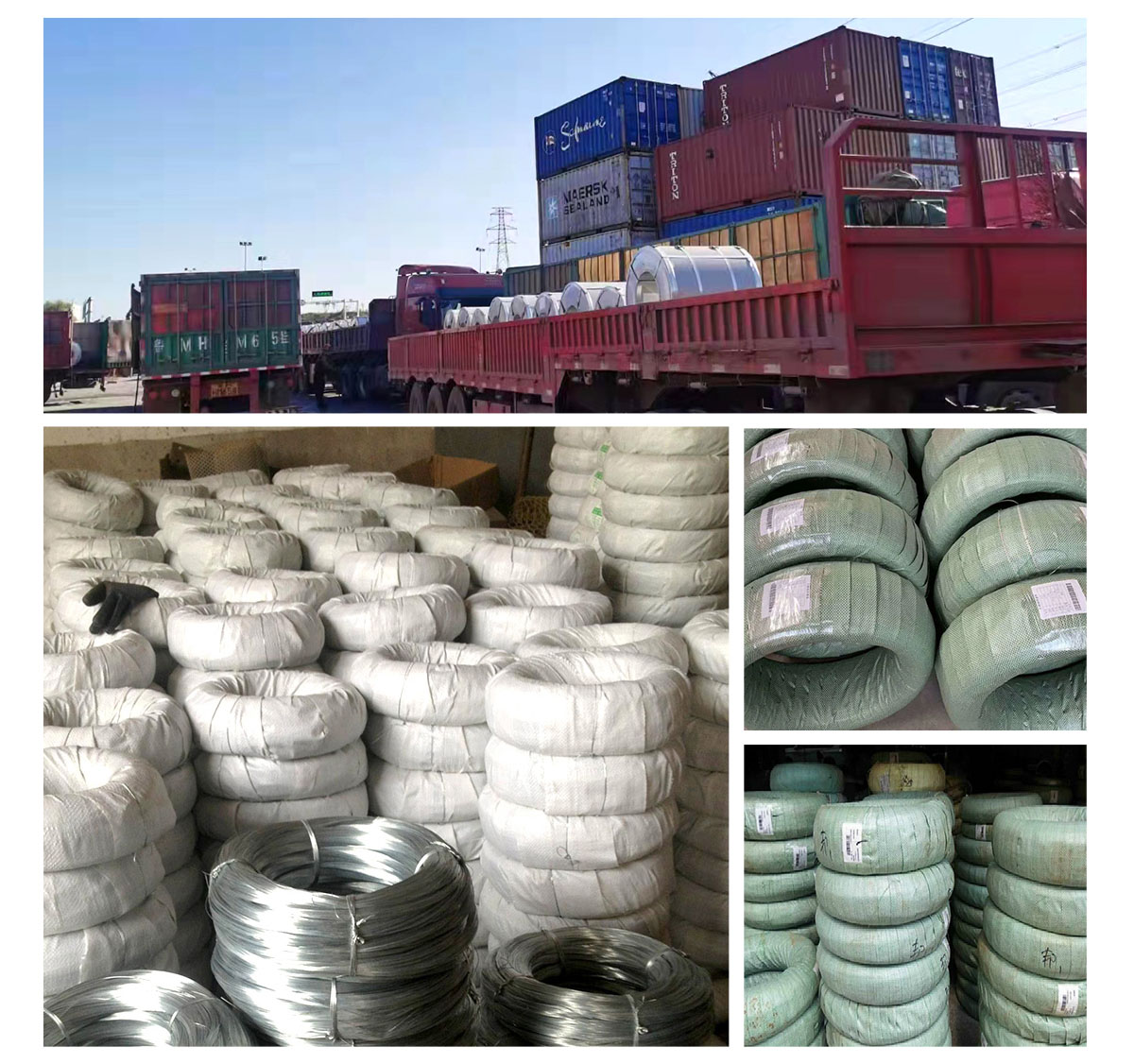 Sliver Galvanized Steel Wires 40mm - 2000mm Solid Steel Wire