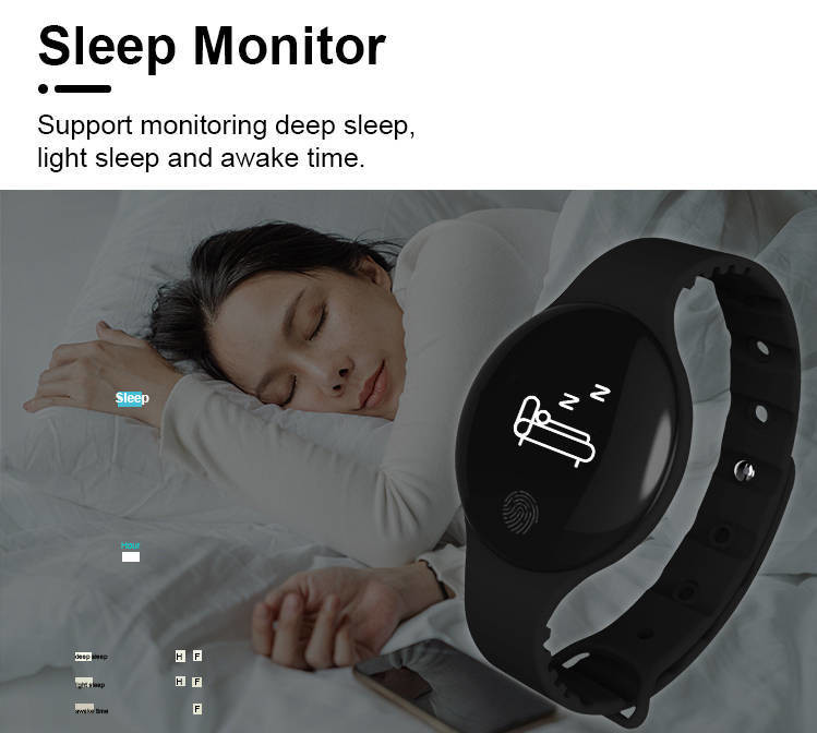 Bluetooth 5.2 Fitness Tracker ROM 512kB Body Temperature Remote Camera For Women