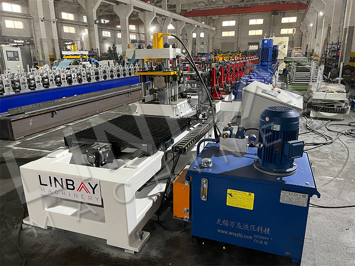 Perforated SupportAutomatic Galvanized Steel Strut Channel Roll Forming Machine