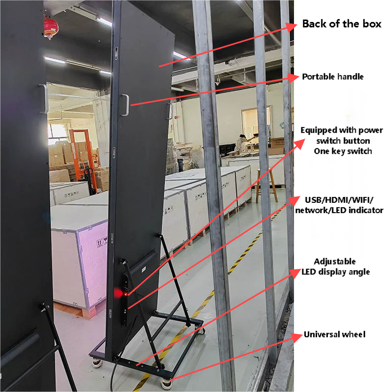 4G /5G/ Wifi/ USB Control Digital Advertising Led Poster Display