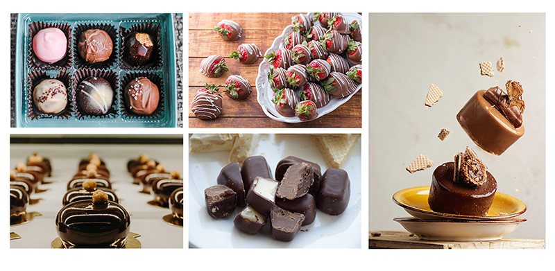 Automatic Chocolate Tempering Machine 30kg 60kg With Vibrating Table