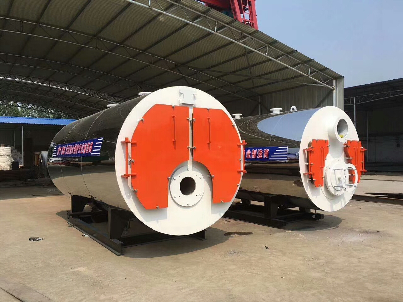 light oil fired hot water boiler