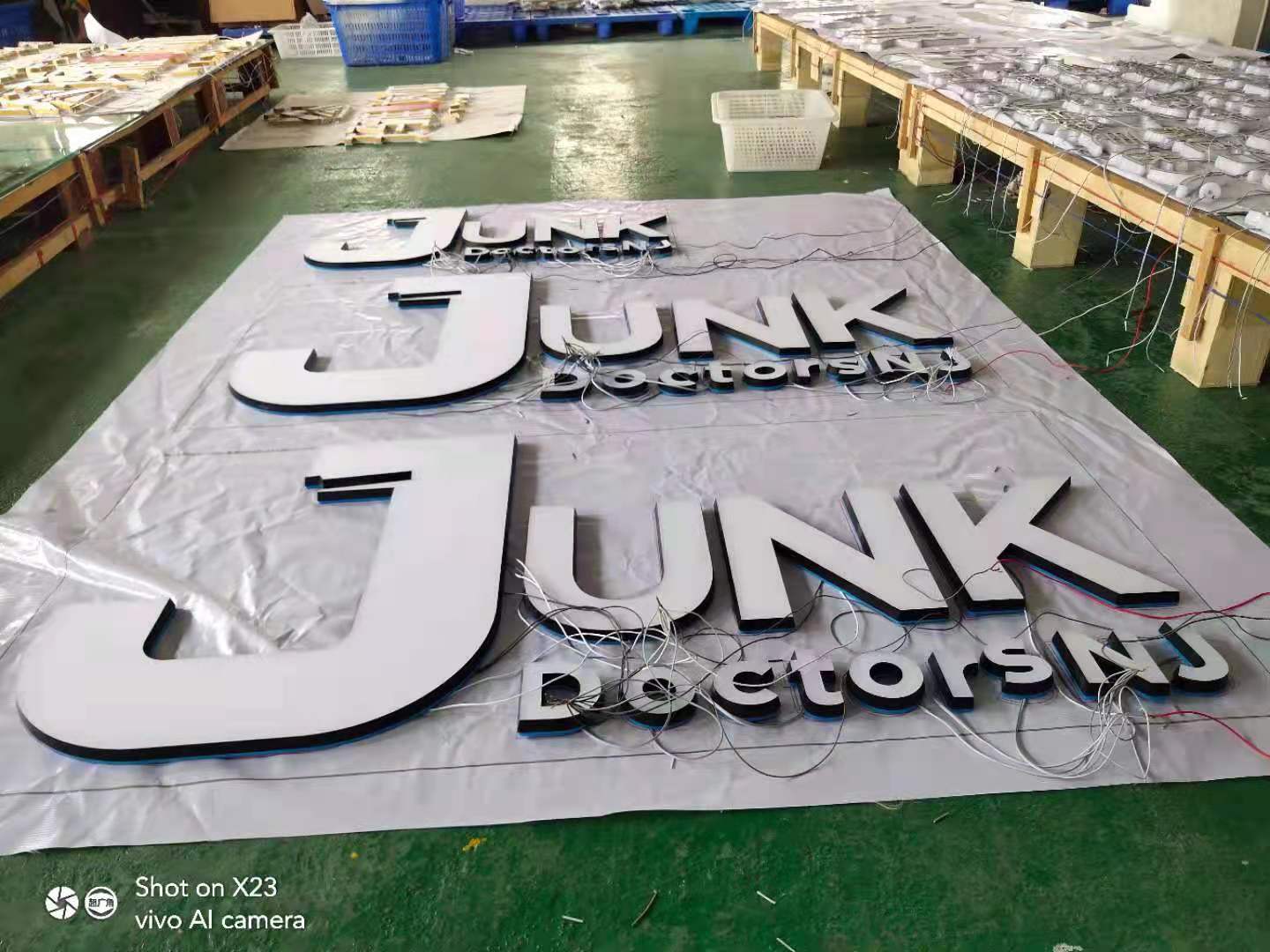 Led 3D Acrylic Logo outdoor Led Letter Backlit Electronic Signs