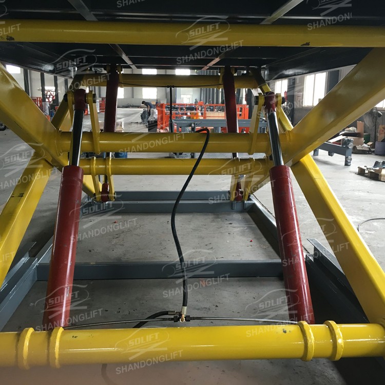 CE ISO SGS Double Deck Car Parking System / 2.5T 2 Car Automotive Vehicle Lifts
