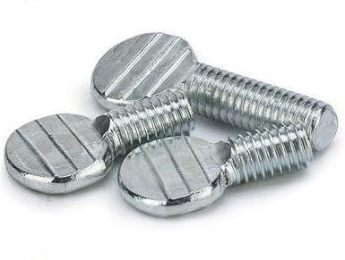 DIN Standard Coarse Oval Binding Thumb Screw Silver Plated Steel Stainless Steel Titanium Aluminium Plastic M3 Metric/INCH