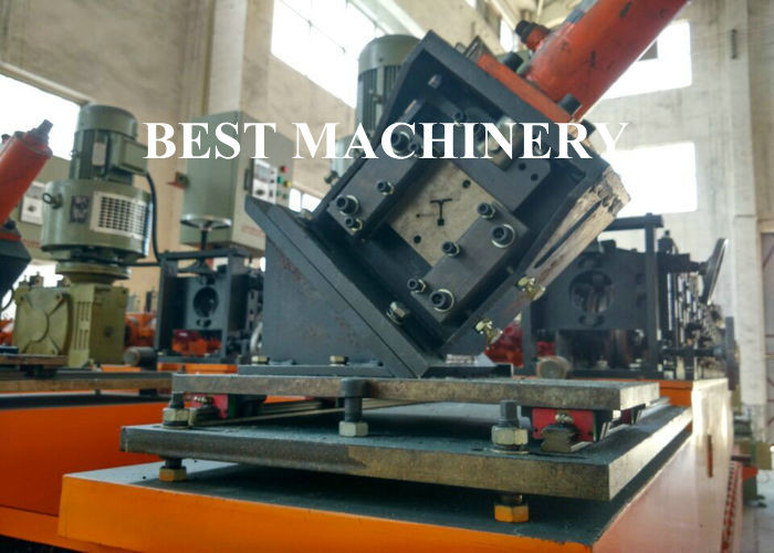 Max 30 m/min Speed Cross T Bar Roll Forming Machine PLC Control