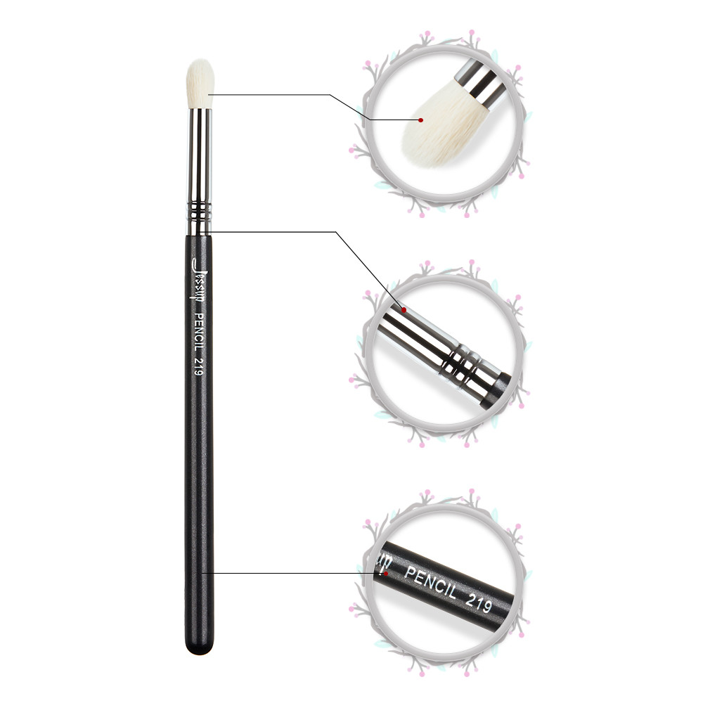 Hand Sculpted Tiny Tip Makeup Pencil Brush Non Porous Fibres