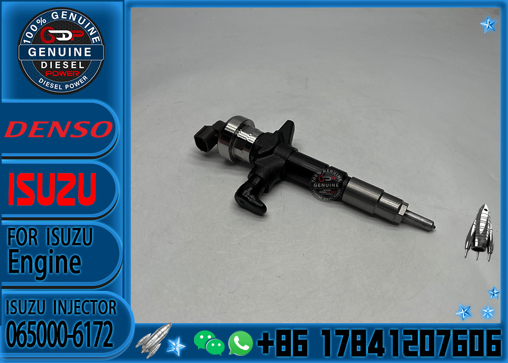 Fuel Injector 095000-6170 065000-6172 095000-6173 Compatible With ISUZU 4JK1-TC Diesel Engine