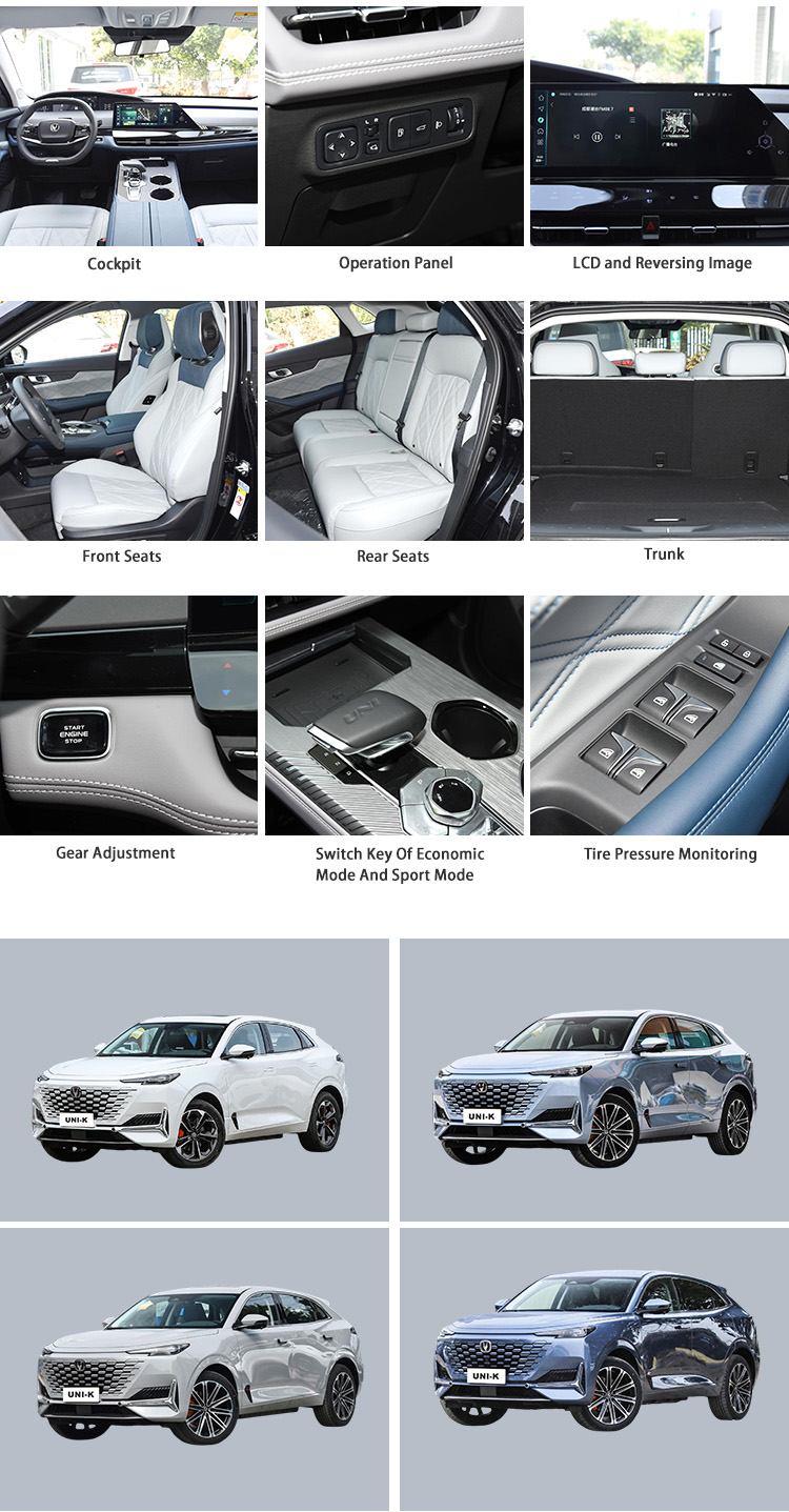 Intelligent Changan Used Car Powerful 4WD SUV Hybrid New Energy