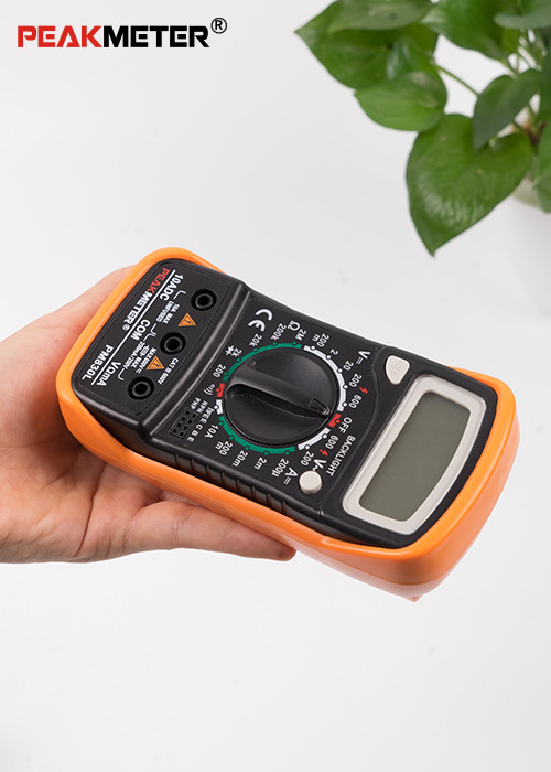 Mini Manual Ranging Multimeter , Electronic Pocket Digital Multimeter