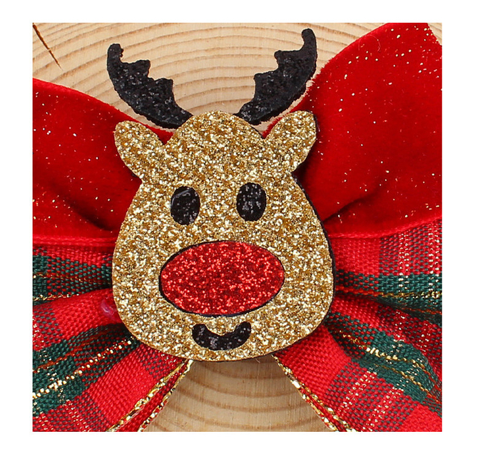 Christmas Girls Hair Accessories Set Hair Clips Christmas Bows Hair Clips Girls Hairpin For Children And Adults