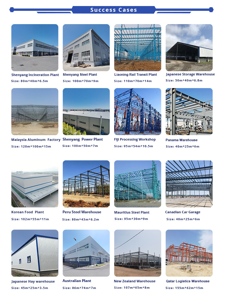 Famous Preab Workshop Steel Prefab Building Self Warehouse Pre Engineered Building