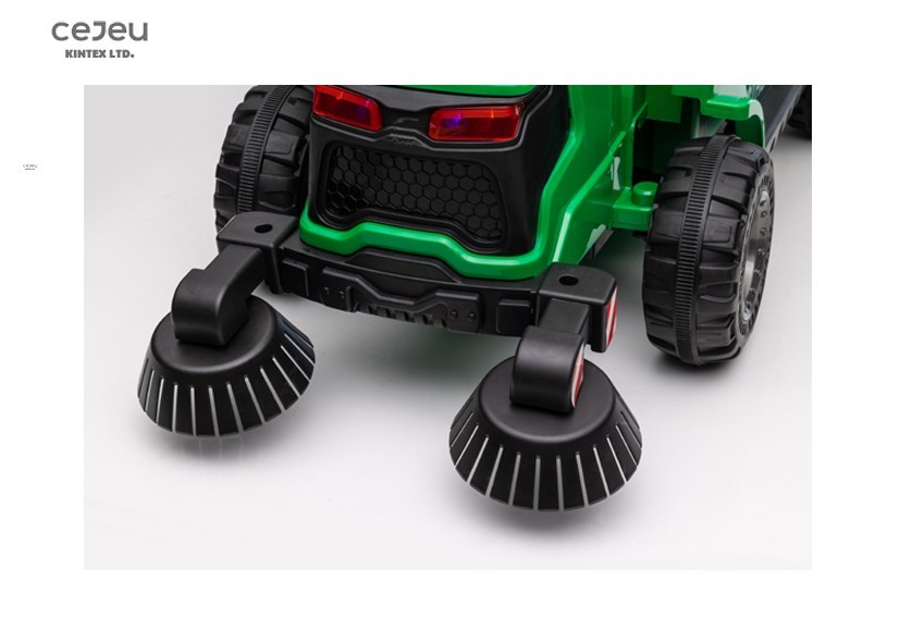 Children's engineering car toy car. cleaning trolley trash can/Cleaning plate rotated button
