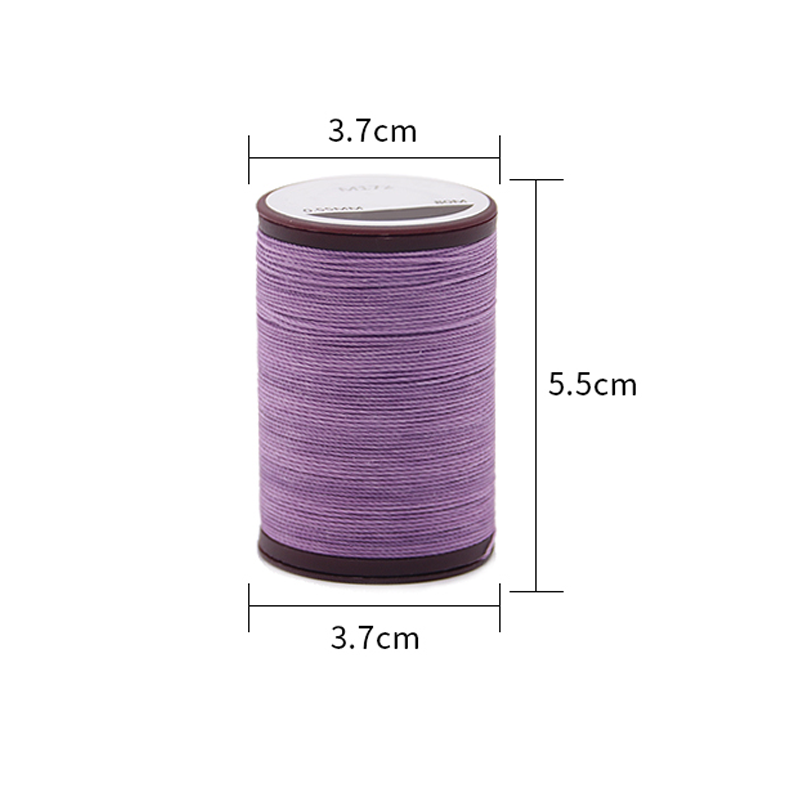 85 Color Pattern Dyed High Strength Bracelet Bangle Wax Thread for Hand-sewn Leather Bags