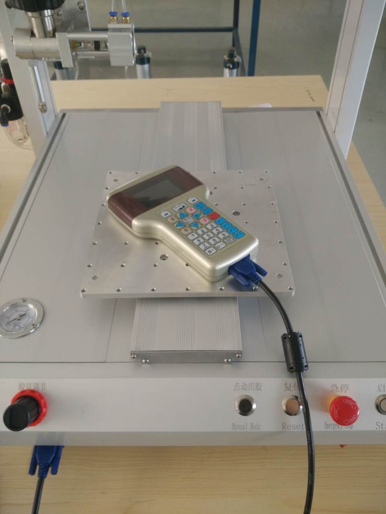 Desktop 3 Axis Dispensing Robot 0.4Mpa - 0.6Mpa Automatic Glue Dispenser 150W