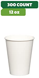 12 oz 300 paper cups