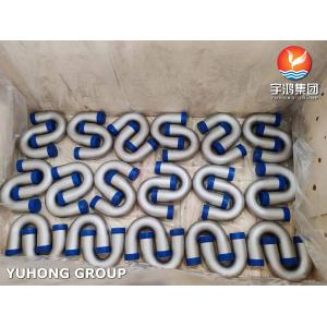 ASME SA213 TP316L Stainless Steel Seamless Tube U Bend Tube For Heat Exchanger