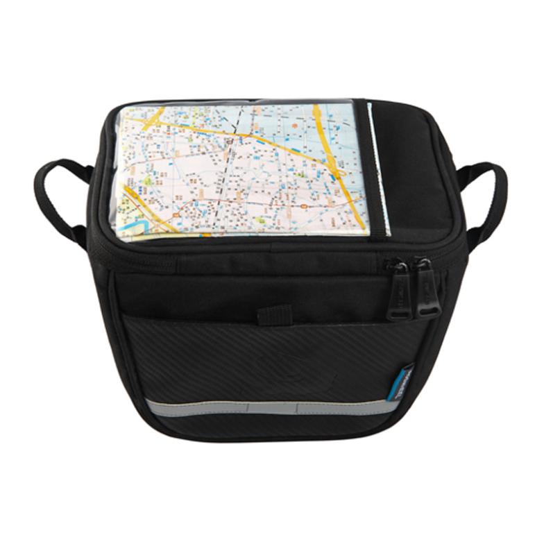Texture series handle bag fashion practical bicycle handlebar bag