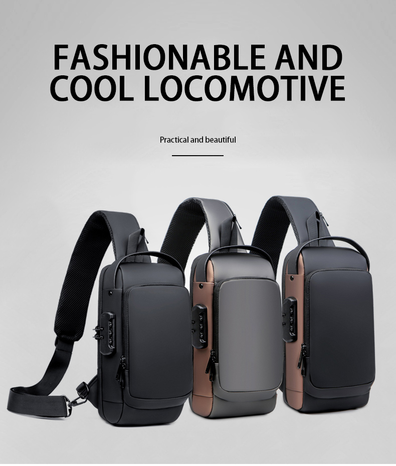 All Seasons Multifunction Sling Chest Bag for Quadcopter Toy and USB Charging