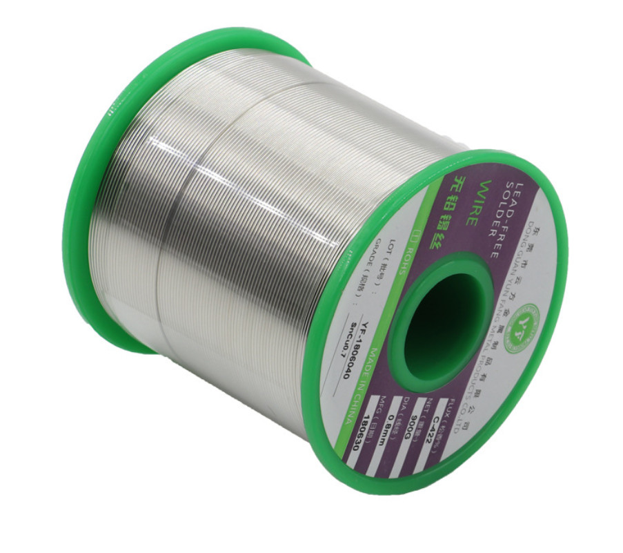 Dia. 0.5-1.5mm 500G/Roll Lead-Free Tin Wire Rosin Solid Core Solder Wire For Electrical Soldering Welding